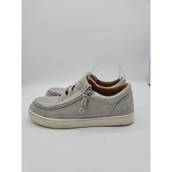 Billy Gore Low Top Zip-On Sneakers Adaptive Gray Grey Womens 7M Missing Insoles - Picture 3 of 11